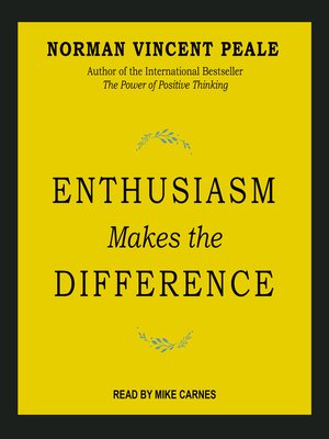 cover image of Enthusiasm Makes the Difference